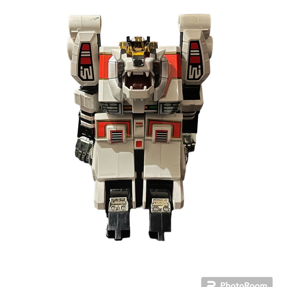 Mighty Morphin Power Rangers Bandai White Tigerzord 1994
